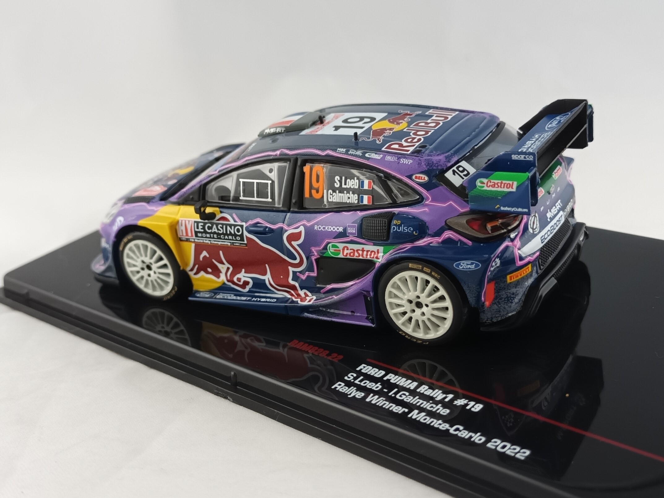 Ford Puma Rally1, No.42, Breen, Rallye Monte Carlo 2022 1:43 IXO