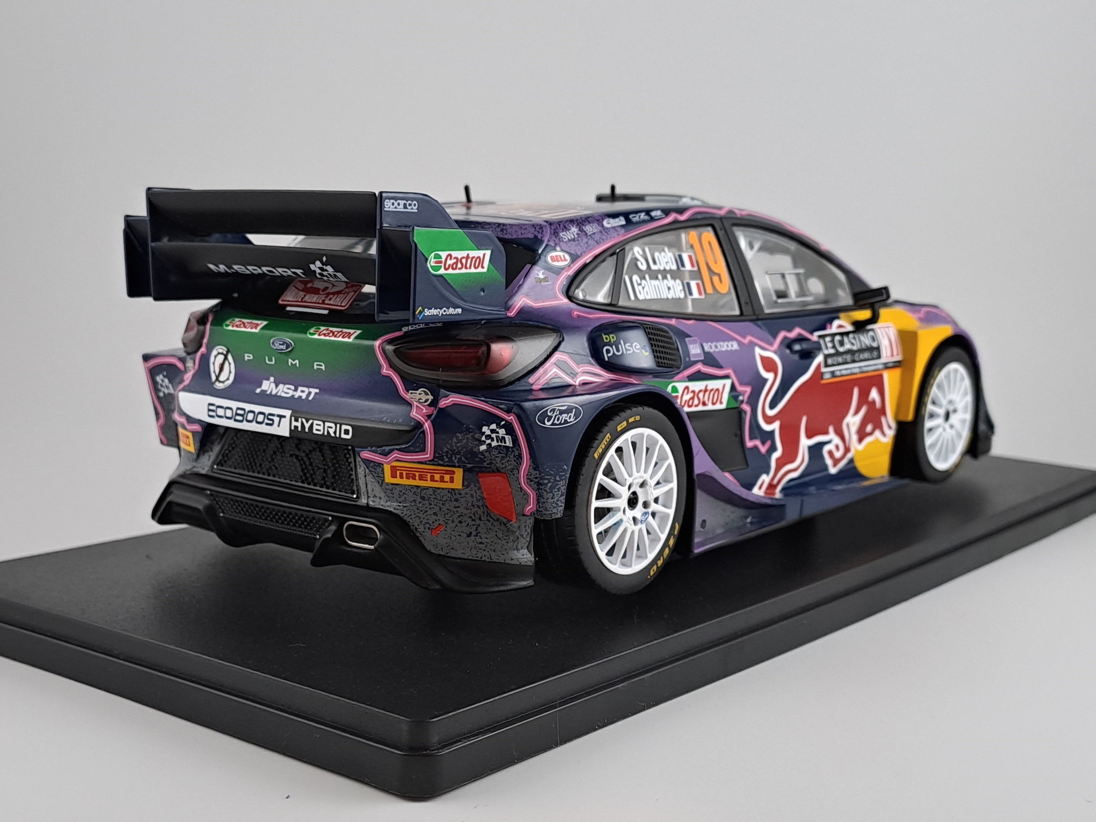 Toyota Yaris GR Rally1, No.1, Ogier, rallye Monte Carlo 2022 1:18 IXO