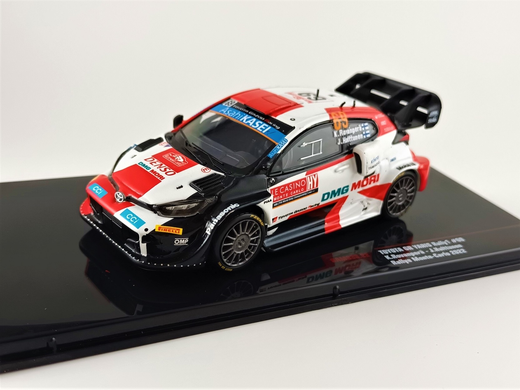 IXO RAM856.22 Toyota GR Yaris Rally1, No.69, Rallye WM, Safari Rally 2022, K .Rovanperä