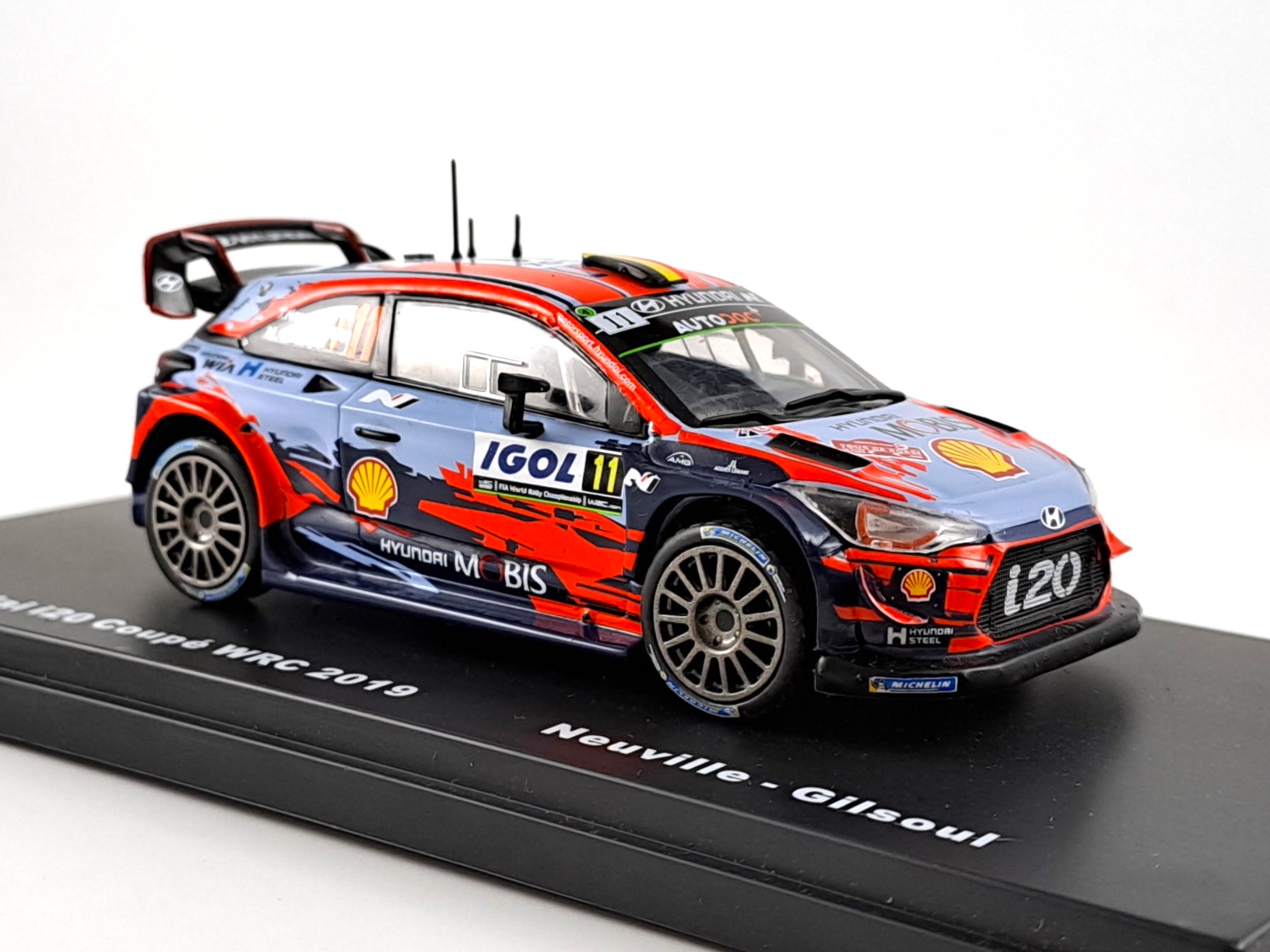 Hyundai i20 Coupe WRC no.11, Neuville, Tour de Corse 2019 1:43