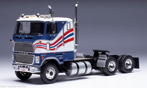 Ixo 1:43 LKW Camion Ford CL 9000 1976 avec vitrine (Neu und