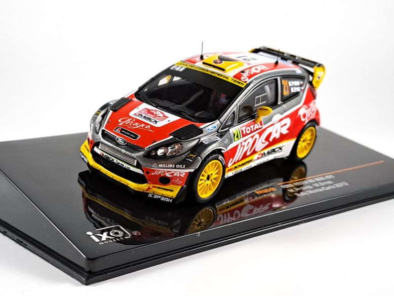 Miniature Ford Fiesta RS WRC – Rallye Monte Carlo 2013 – IXO 1/43, N°21