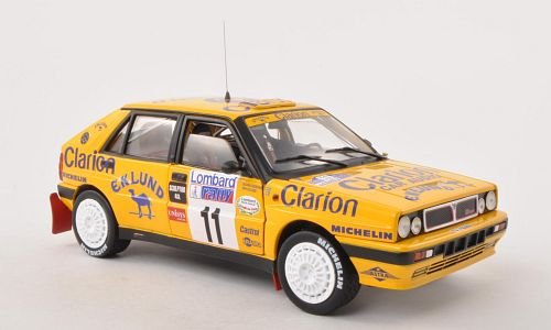 Lancia Delta Integrale, No.11, Clarion, RAC Rally