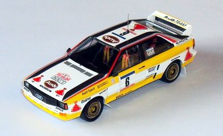 Audi Quattro, No.6 1:43 Trofeu