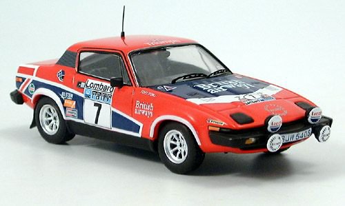 Triumph TR7 V8, No.7 1:43 Trofeu