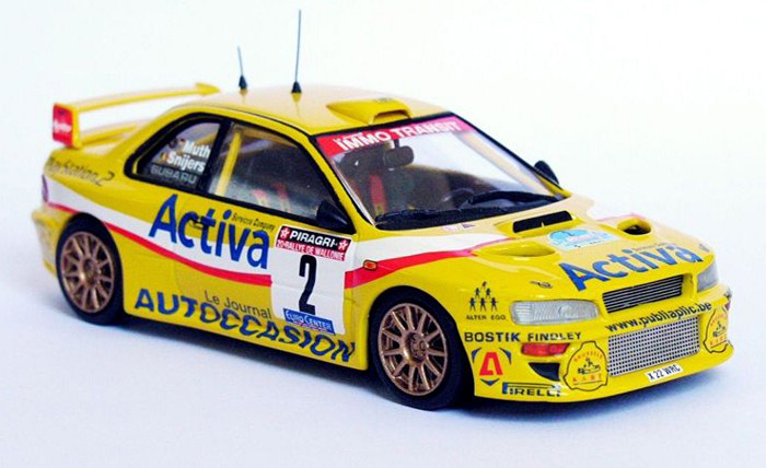 Subaru Impreza WRC2000, No.2 1:43 Trofeu