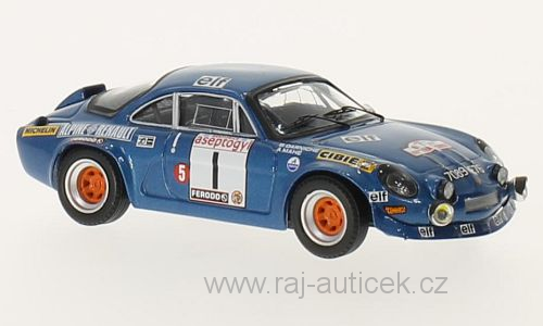 Alpine Renault A110, No.1 1:43 Trofeu