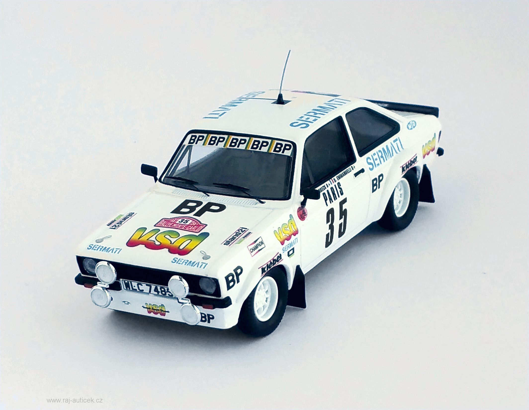Ford Escort MK II RS 1800, No.35 1:43 Trofeu