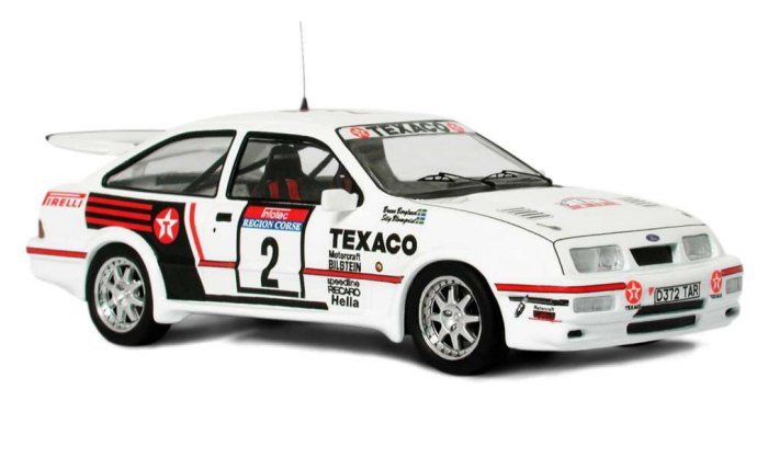 Ford Sierra Cosworth Tour de Corse 87 Blomqvist / Berglund 1:43 Trofeu