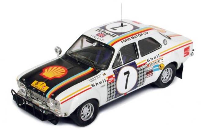 Ford Escort MK 1 RS 1600 Safari 72 1st Mikkola 1:43 Trofeu