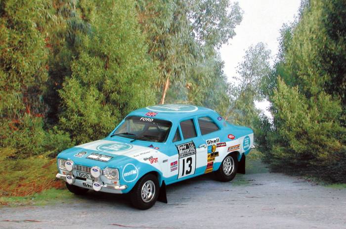 Ford Escort MK 1 RS 1600 RAC 73 1st Makinen 1:43 Trofeu