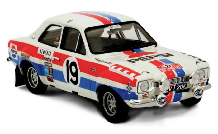 Ford Escort MK 1 RS 1600 Monte Carlo 72 Mäkinen / Liddon 1:43 Trofeu
