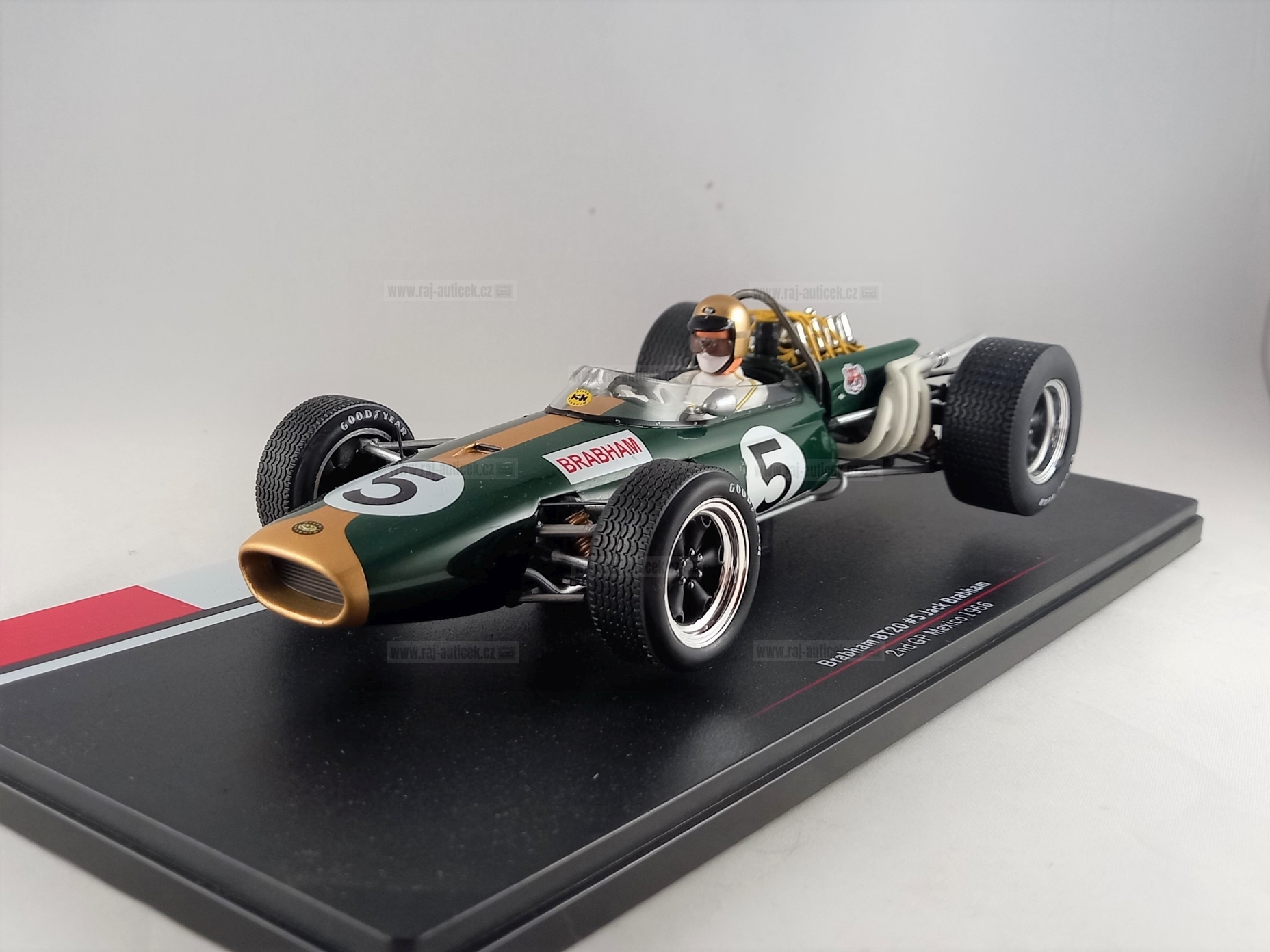 Brabham BT20, No.5, Brabham, GP Brabham 1966 1:18 MCG