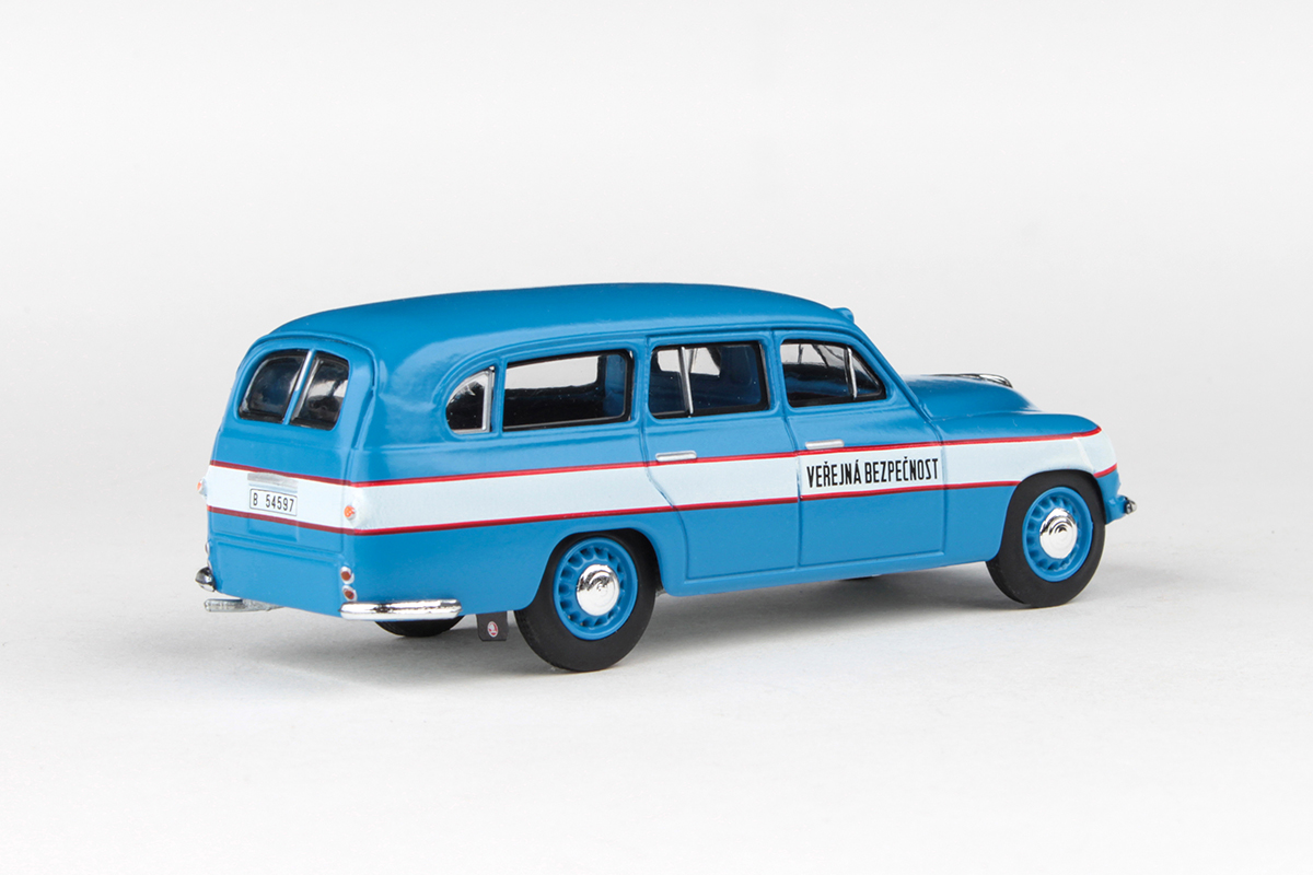Škoda 1201 Veřejná Bezpečnost 1:43 Abrex KováCZECH