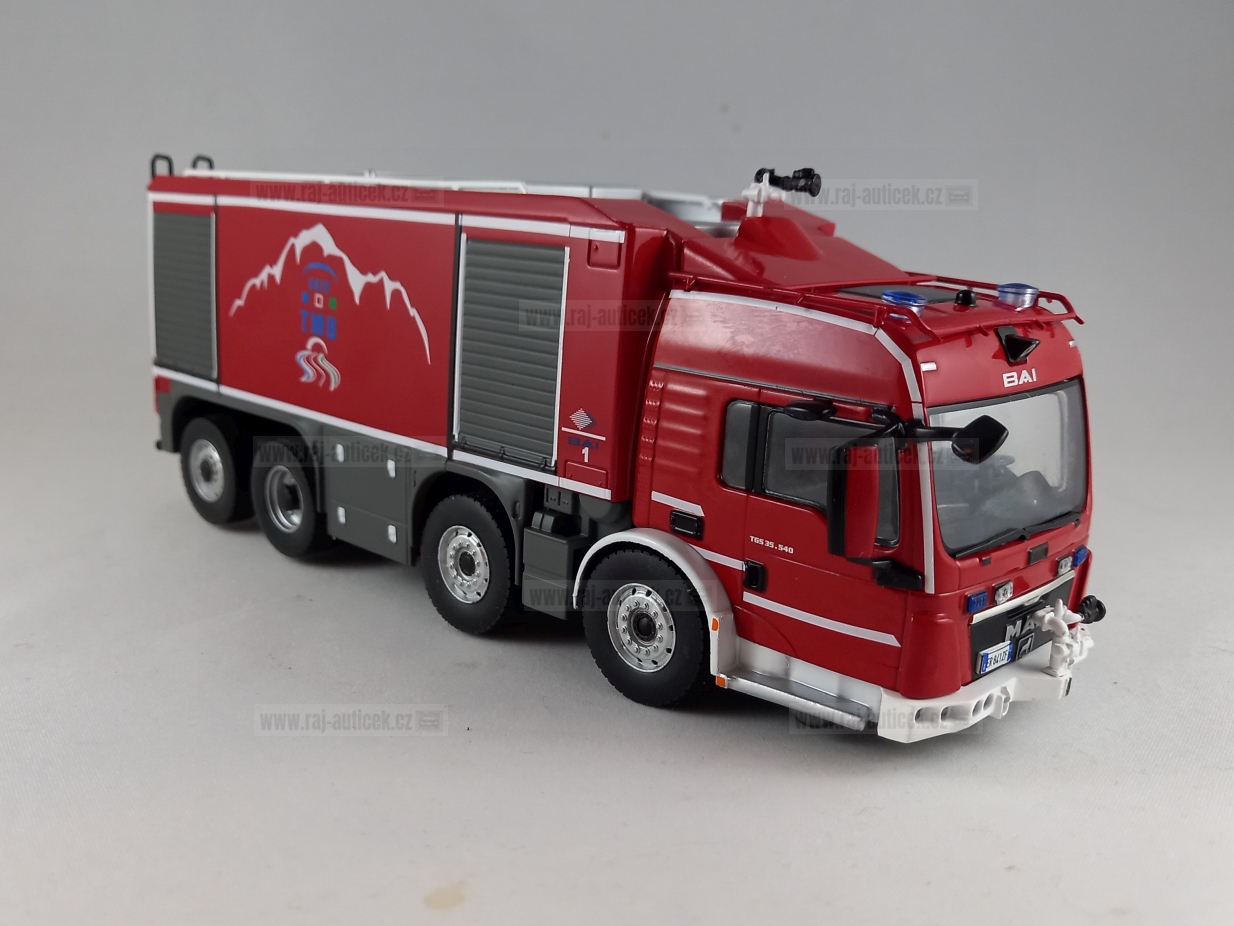 MAN TGS Proteus hasiči 1:43