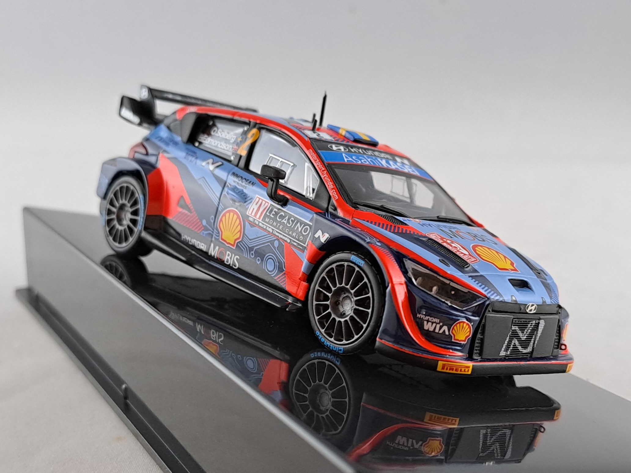 Hyundai i20 N Rally1, No.2, Solberg, Rallye Monte Carlo 2022 1:43 IXO