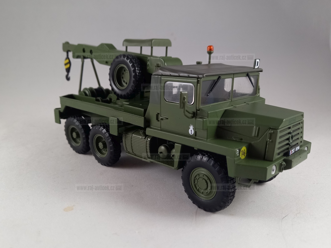 Berliet GBC vojenský jeřáb 1:43