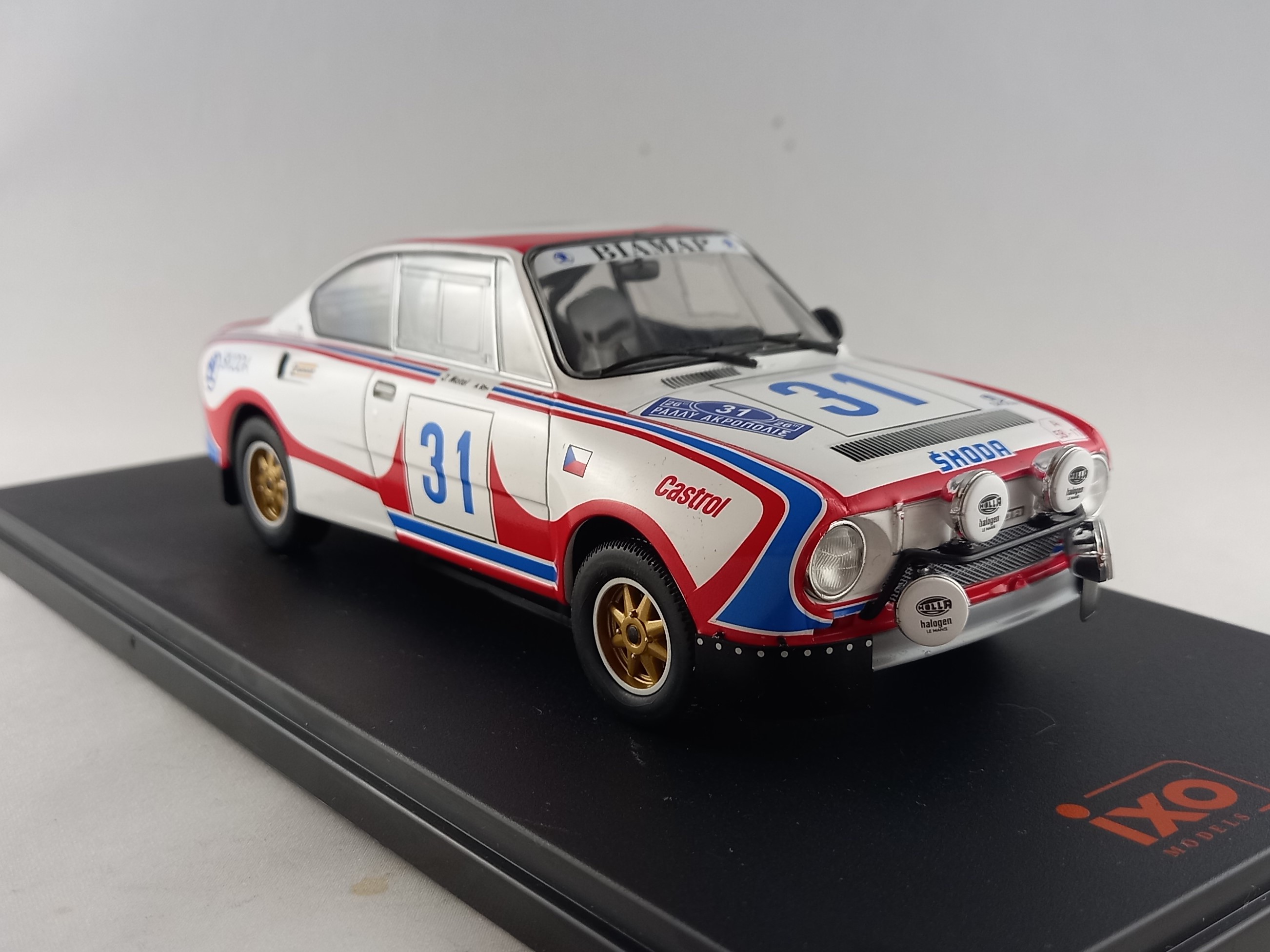 Škoda 130 RS, No.31, Blahna, rallye Acropolis 1979 1:24 IXO
