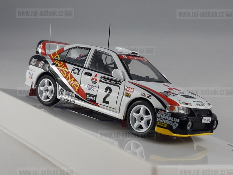 Mitsubishi Carisma GT Evo IV, No.2, Burns, RAC rallye 1997 1:43 IXO