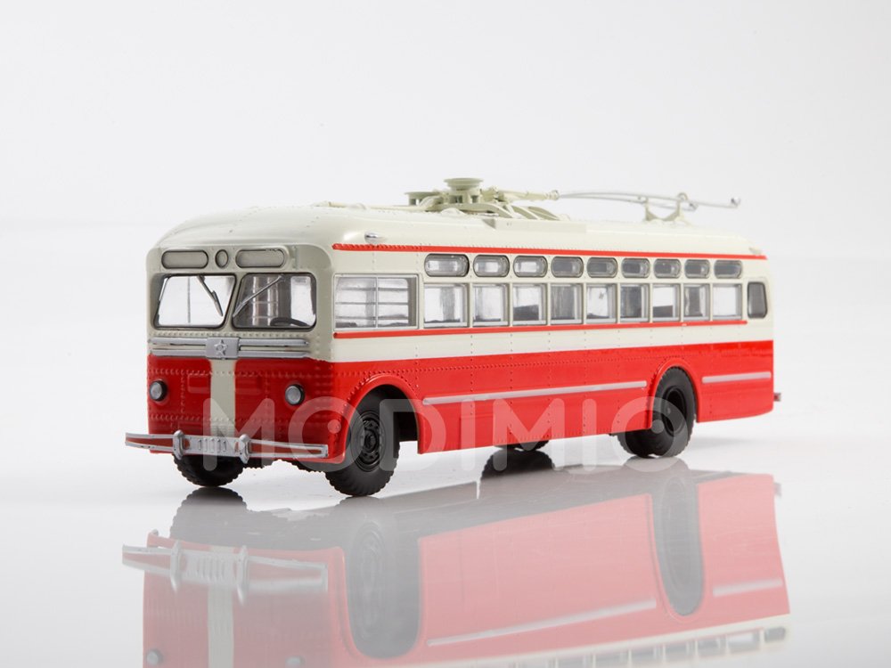 trolejbus MTB-82D autobusová kolekce 1:43 Modimio