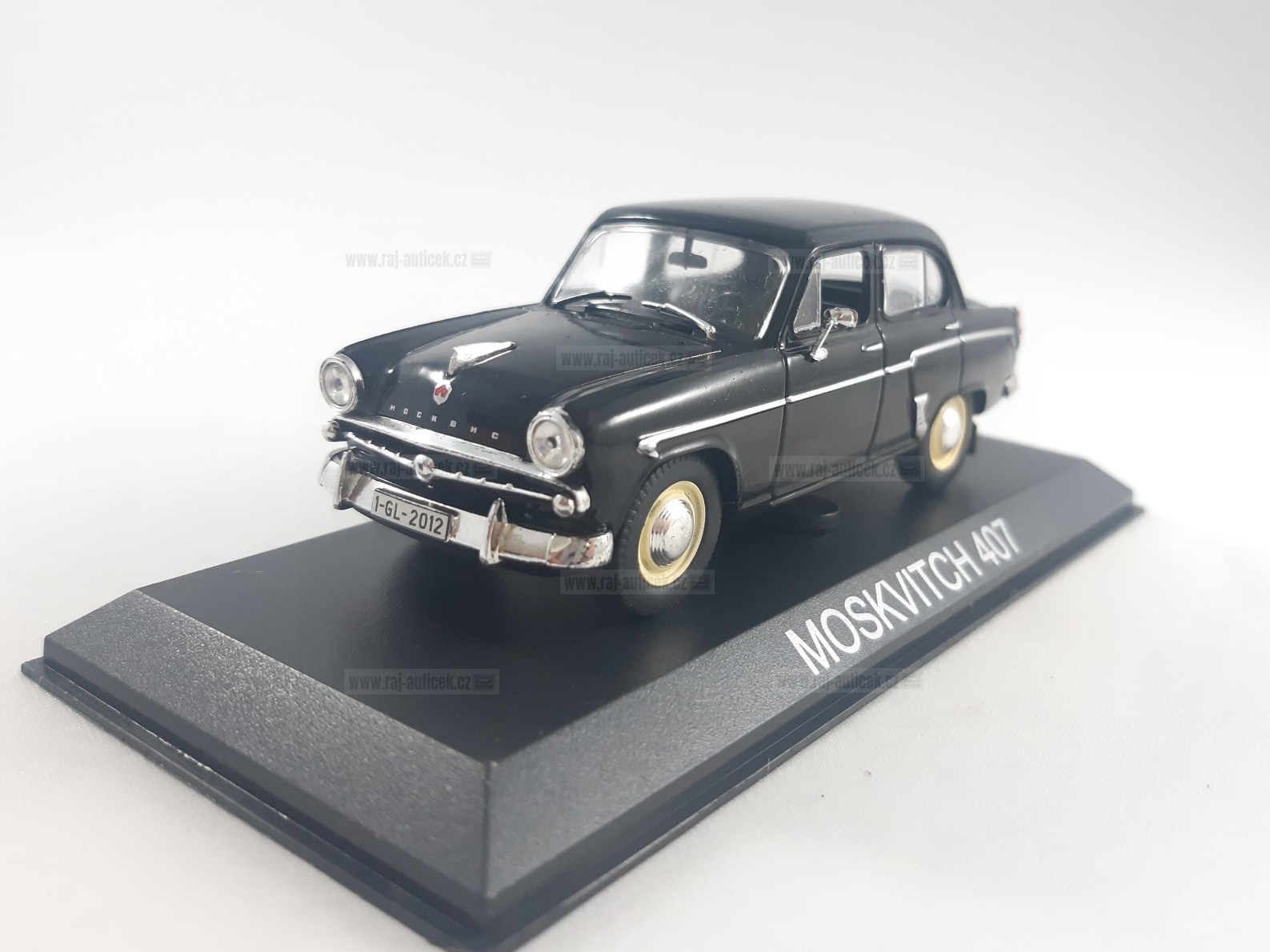 Moskvič 407 černý 1:43 DeAgostini