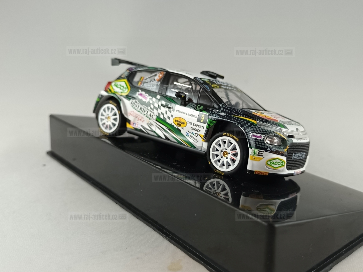 Citroen C3 Rally2, No.9, de Cecco, rallye du Condroz 2021 1:43 IXO