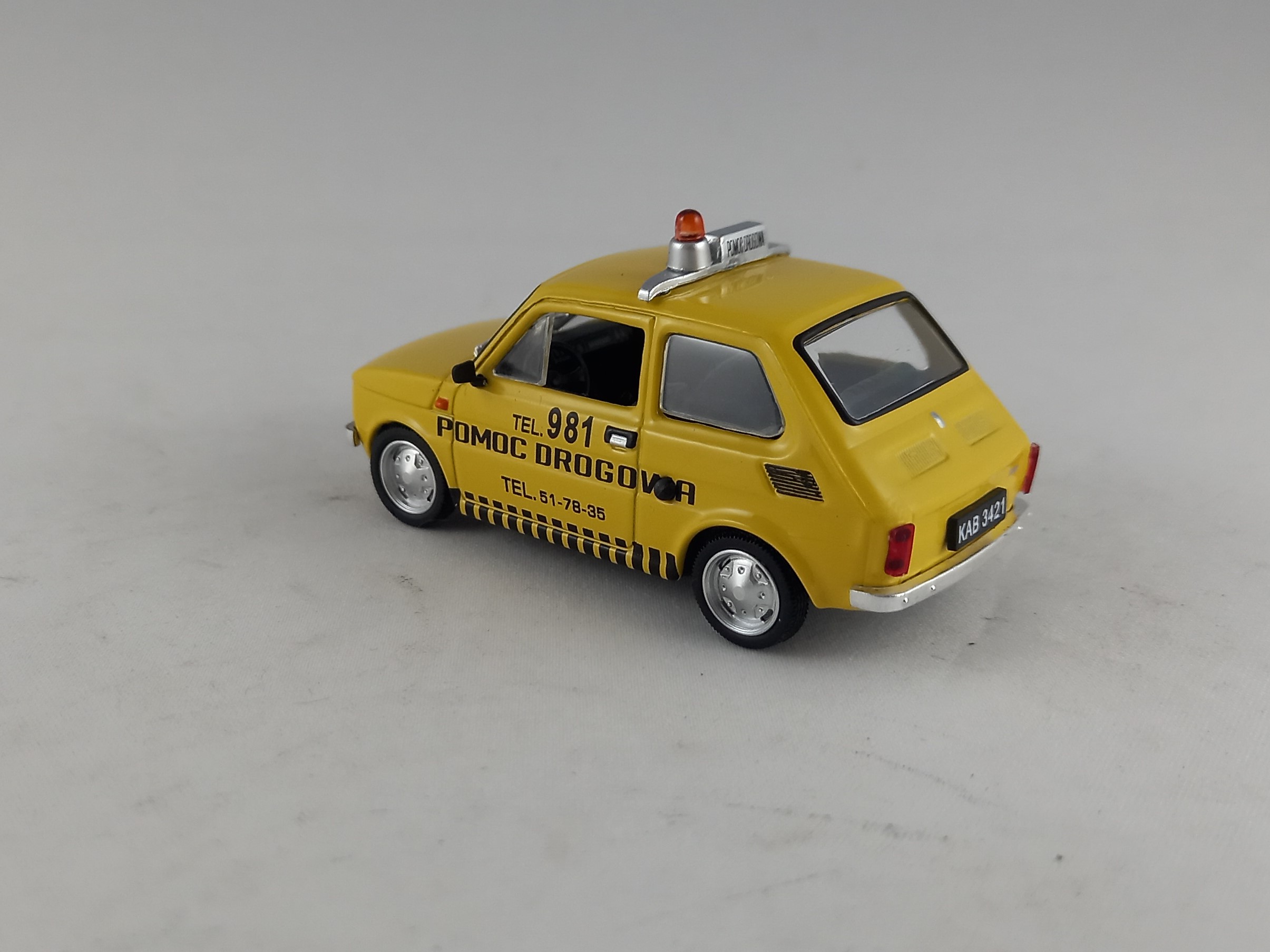 Fiat 126P Pomoc Drogowa 1:43 DeAgostini