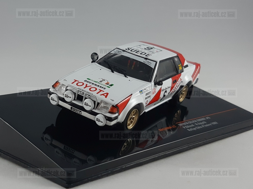 Toyota Celica 2000GT , No.6, Eklund, rallye Cote d'Ivoire 1982 1:43 IXO