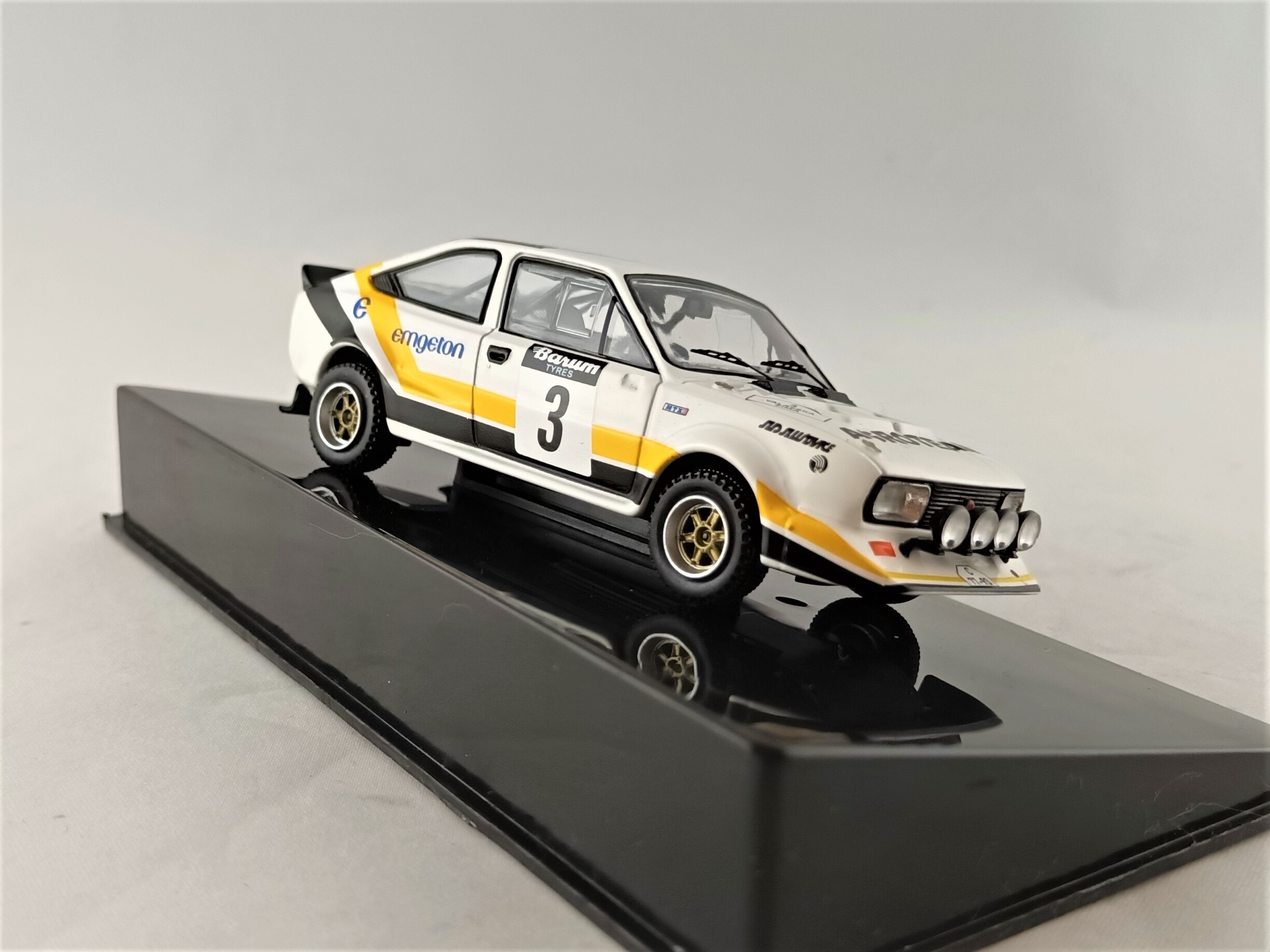 Škoda MTX 160 RS no.3, Blahna/Schovánek, Valašská Zima 1984 1:43 IXO