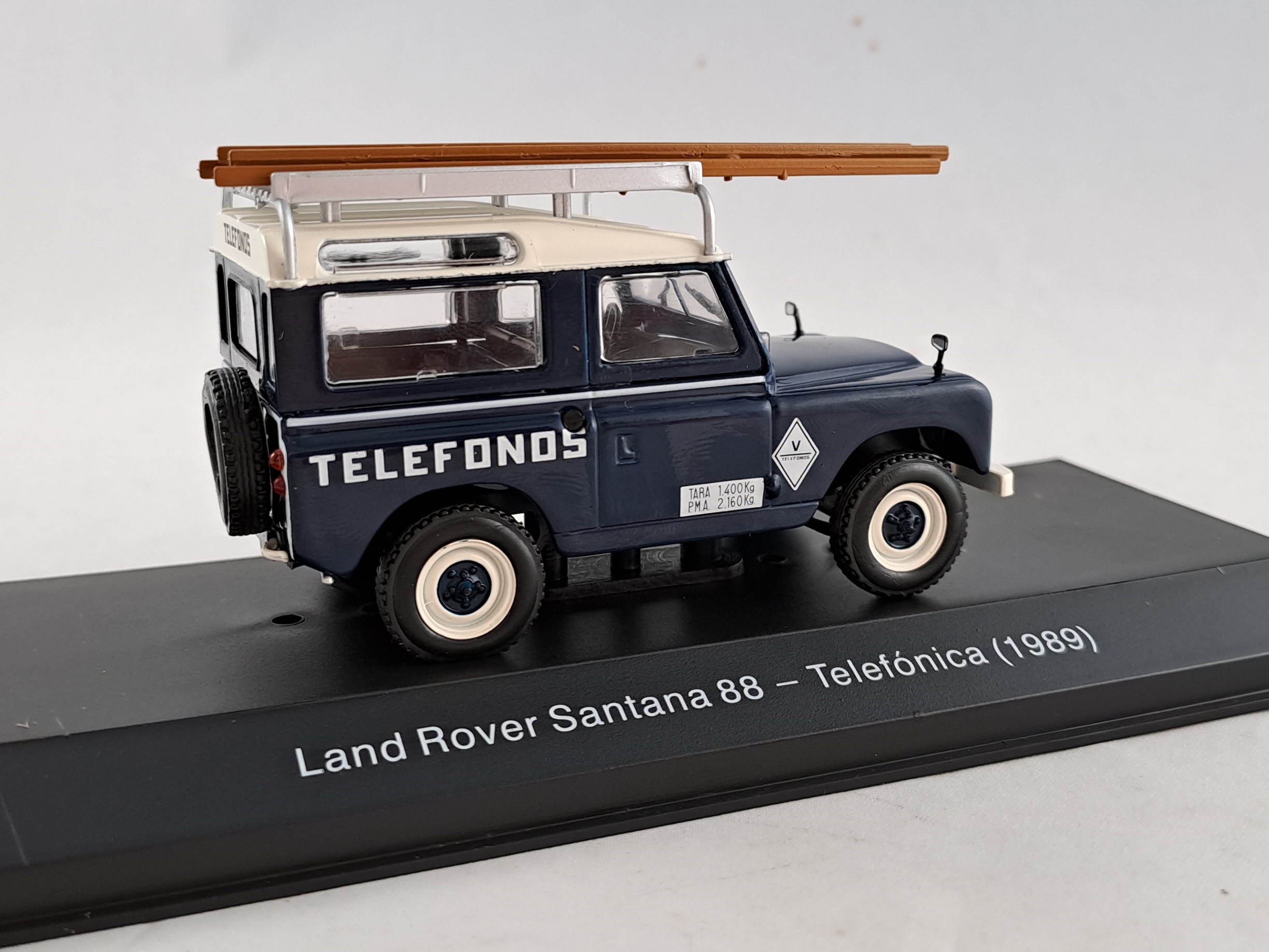 Land Rover Santana Telefonica 1:43 Altaya