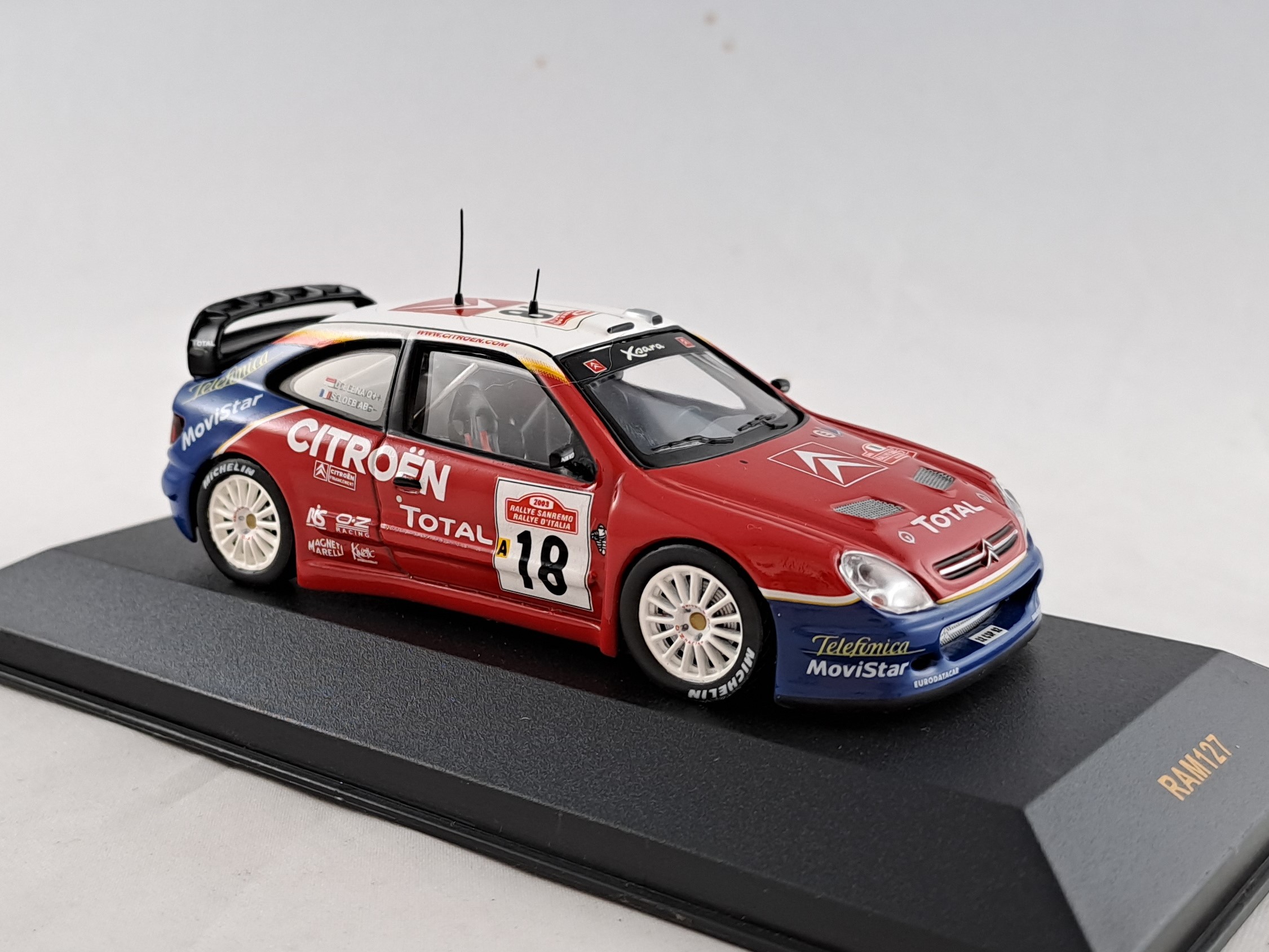 Citroen Xsara WRC Loeb 2003 1:43 IXO