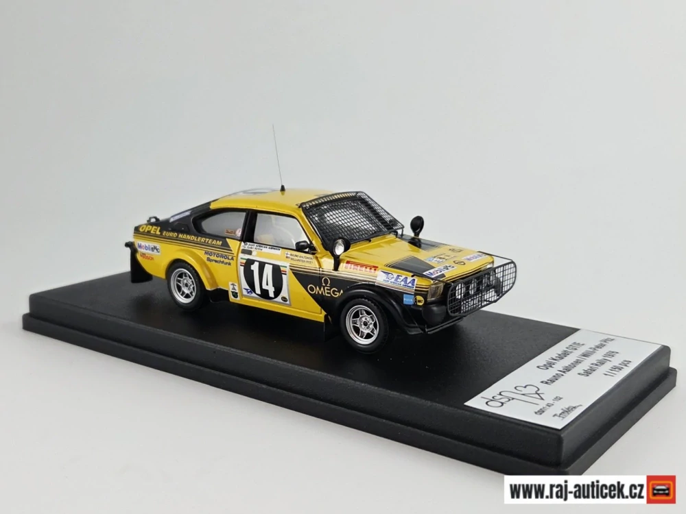 Opel Kadett C GT/E No.14 Rallye WM Safari Rallye R.Aaltonen/W.Pitz 1976 1:43  Trofeu