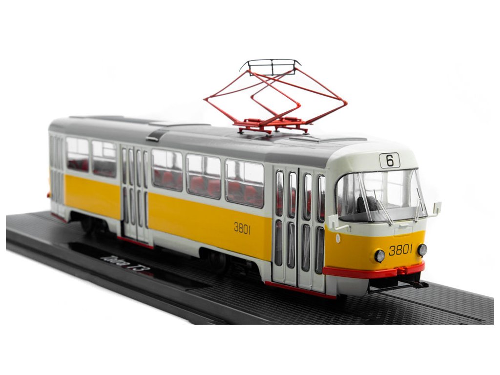 tramvaj Tatra T3 linka č.6 1:43 SSM