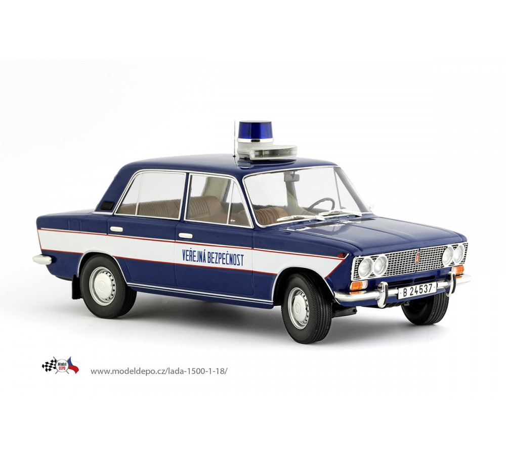 Lada 1500 Veřejná Bezpečnost Vánoce u Matěnů 1:18 Model DEPO
