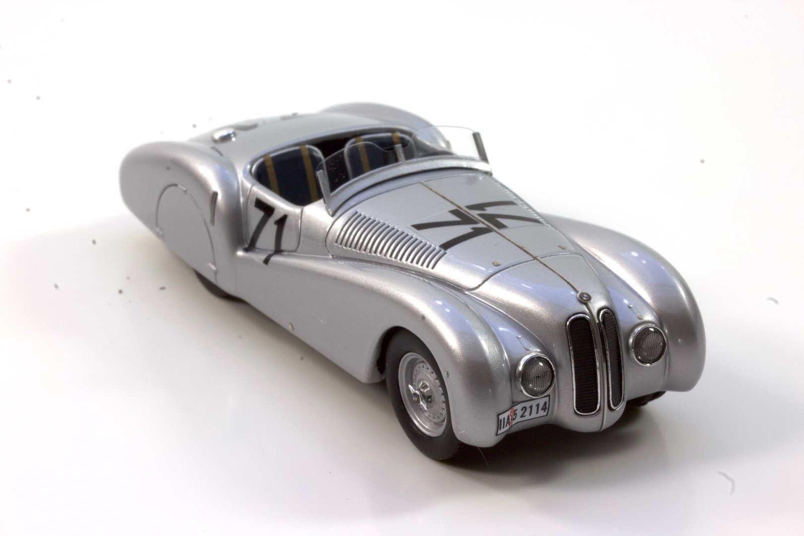 BMW 328 Bugelfalte-Roadster Mille Miglia 1:43 Brausi