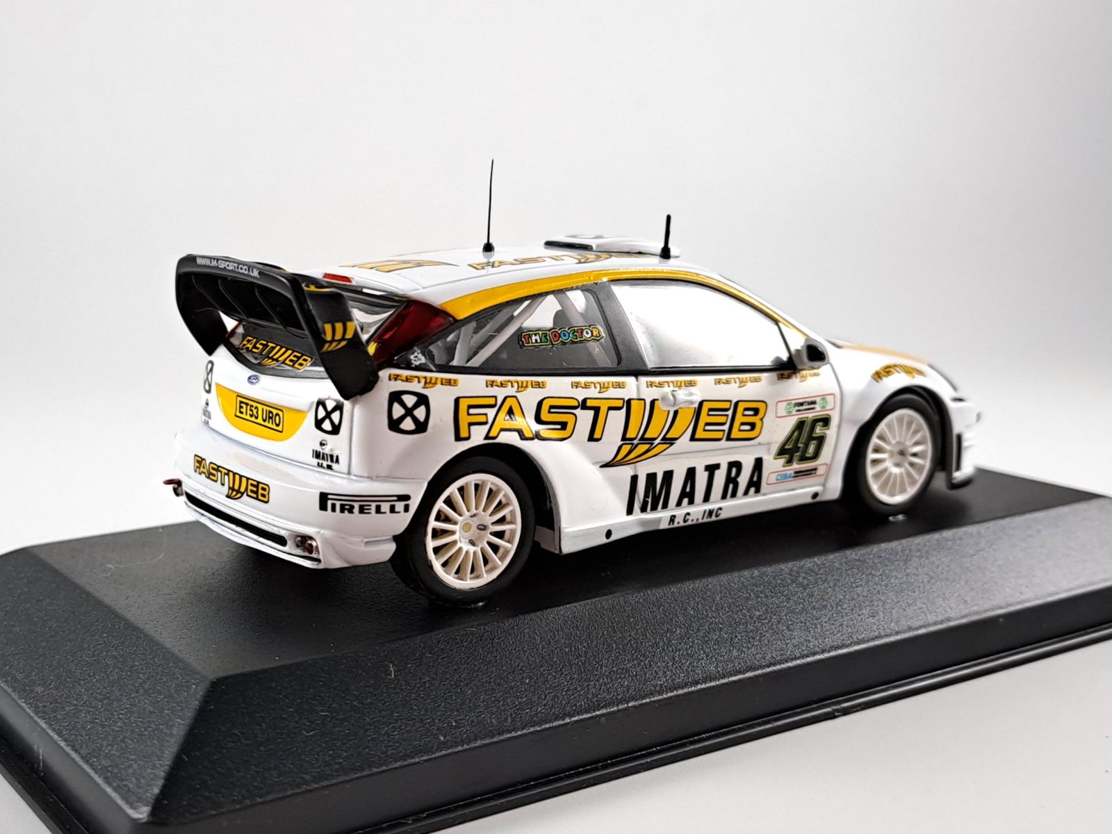 Ford Focus RS WRC no.46, Rossi, Rallye Monza 2006 1:43 IXO