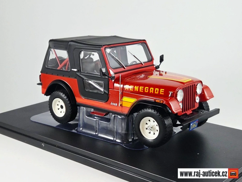Jeep CJ-7 Renegade 1:24 Whitebox