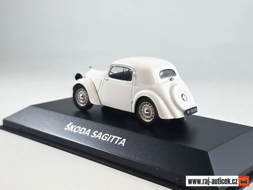 Škoda Sagitta 1:43 DeAgostini časopis s modelem
