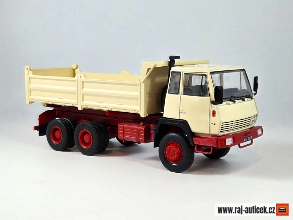 Steyr 1491 1:43 časopis Kultovní Náklaďáky č.80 s modelem