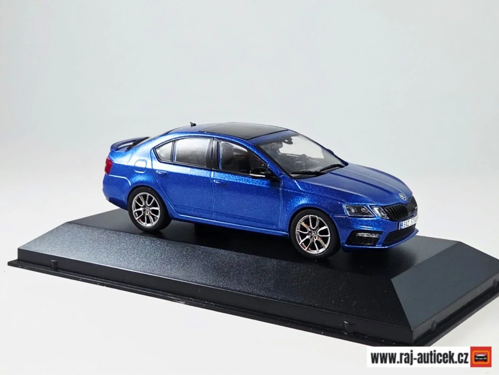 Škoda Octavia RS III FL 1:43 DeAgostini Kaleidoskop slavných vozů časopis s modelem