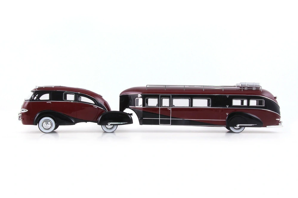 Zephir Land Yacht 1936 red / black 1:43 Autocult