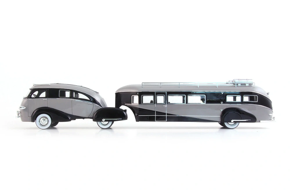 Zephir Land Yacht 1936 grey / black 1:43 Autocult