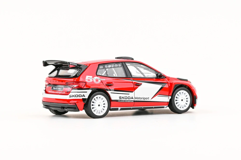 Škoda Fabia IV RS Rally2 (2022) Škoda Motorsport Design 2024 200RS 1:43 Abrex