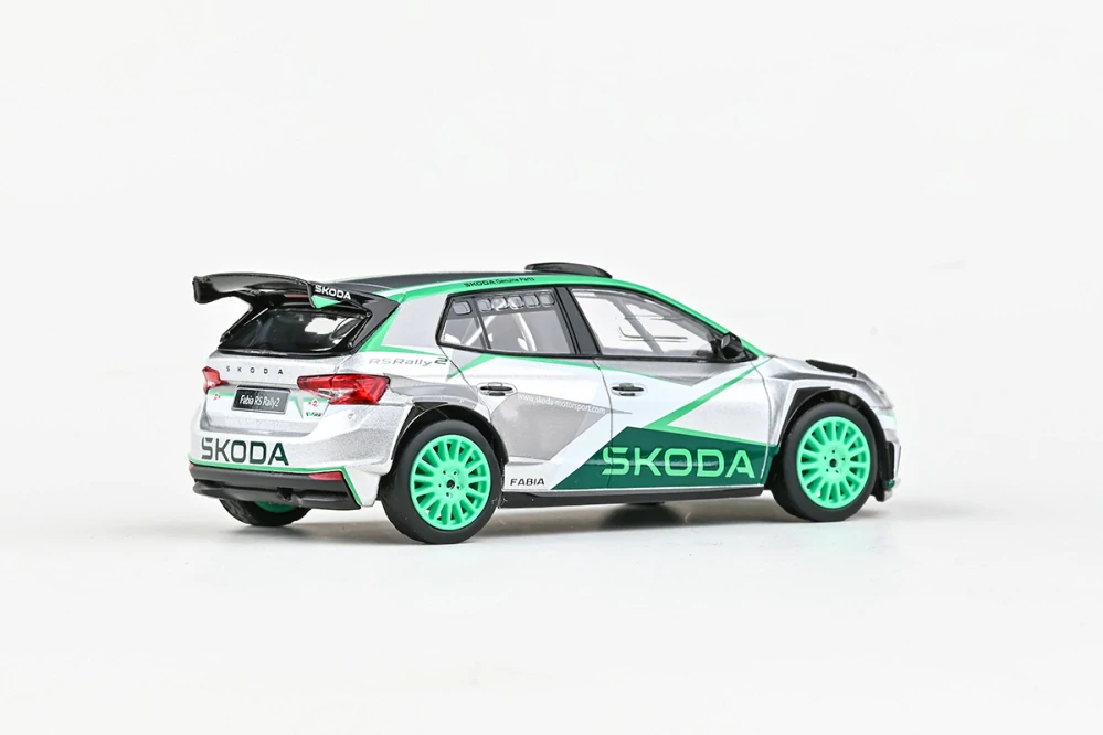 Škoda Fabia IV RS Rally2 (2022) Škoda Motorsport Design 2023 1:43 Abrex