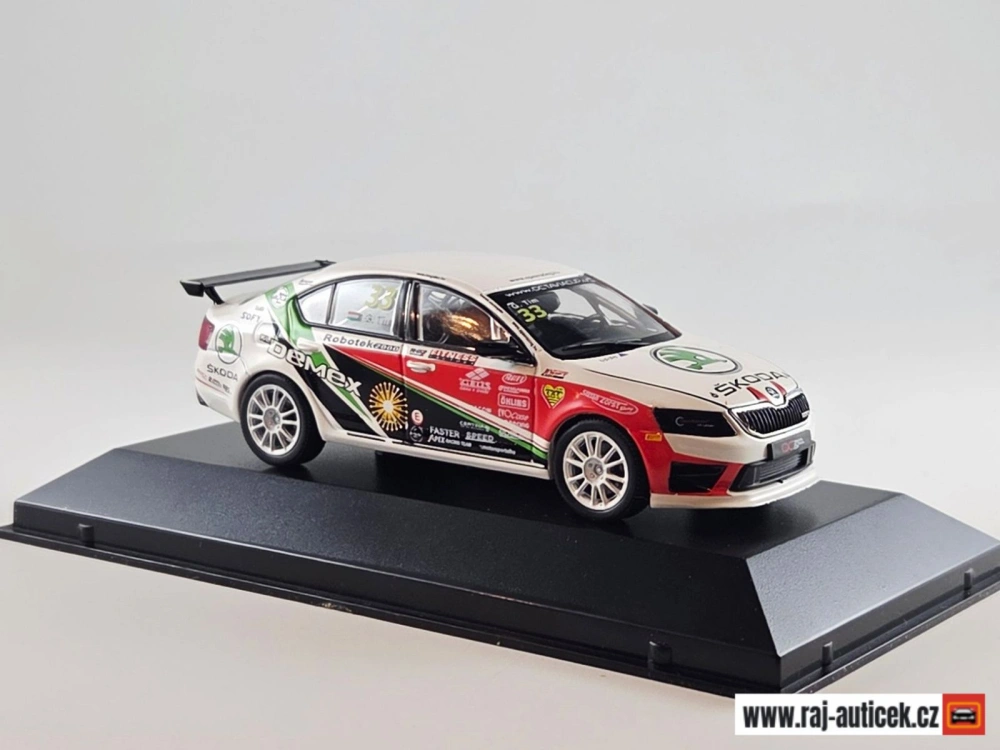 Škoda Octavia Cup DeAgostini Kaleidoskop slavných vozů časopis s modelem