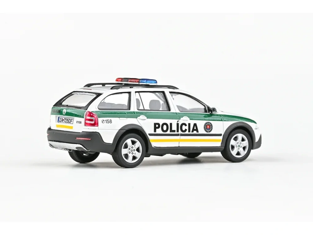 Škoda Octavia II Combi Scout (2007) Polícia 1:43 Abrex