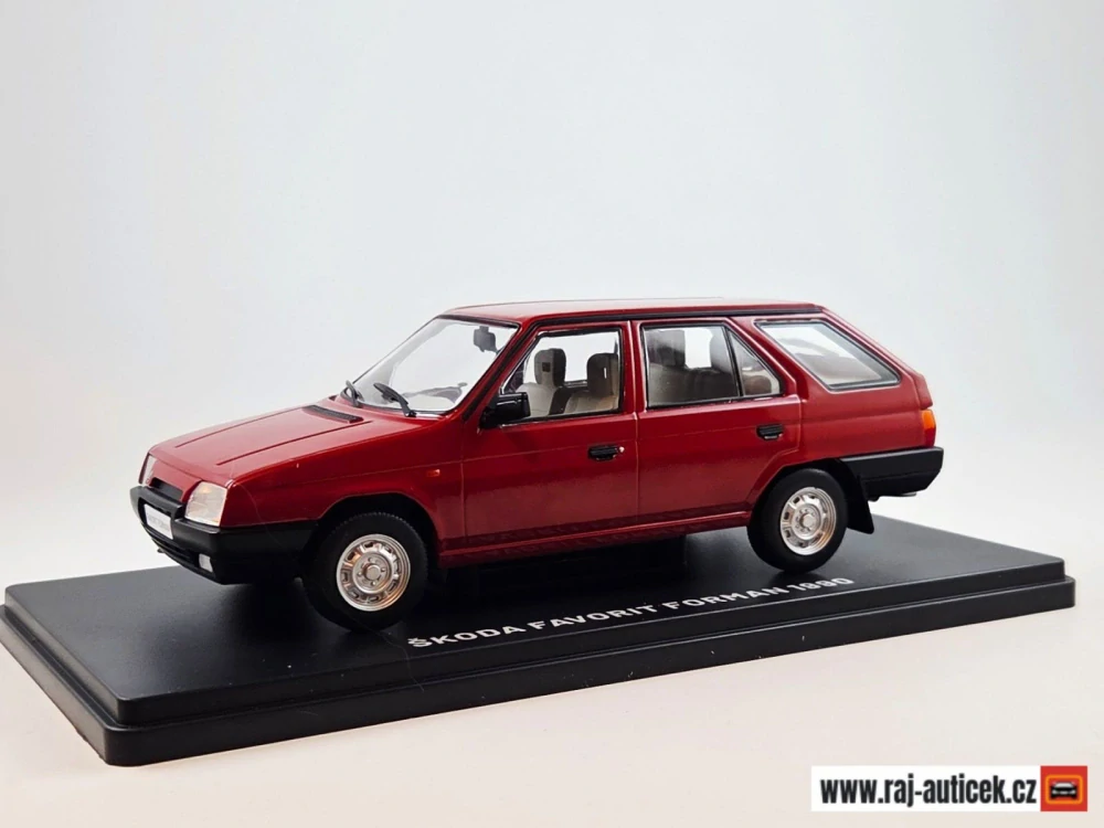 Škoda Forman 1:24 časopis Nadčasové Ikony s modelem