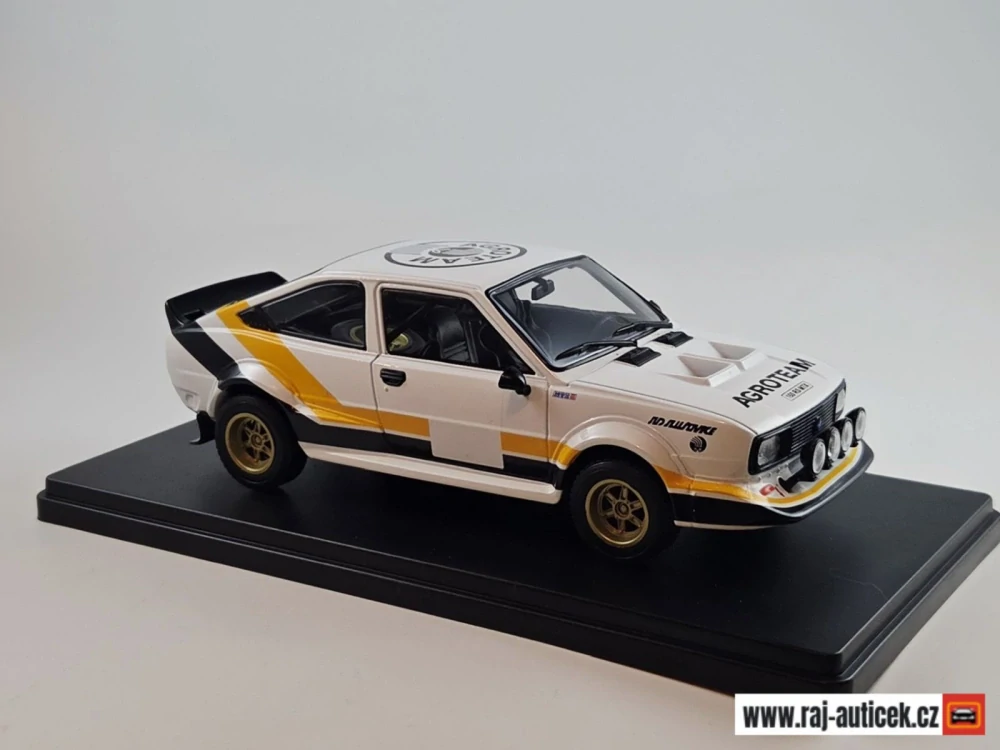 Škoda MTX 160 RS 1:24 časopis Nadčasové Ikony s modelem