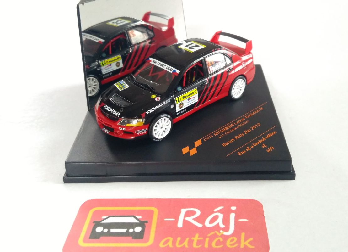 Mitsubishi Lancer Evo IX Barum Rallye 1:43 Vitesse