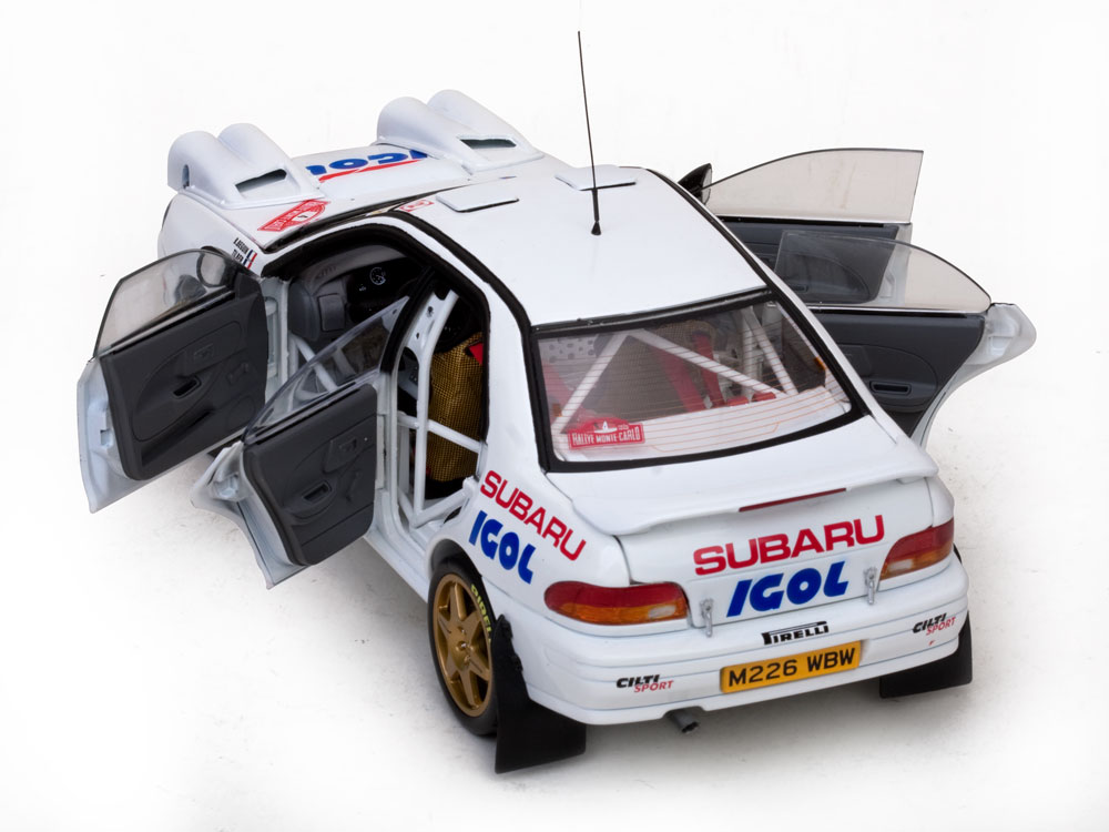 Subaru Impreza 555, No.4 1:18 Sun Star